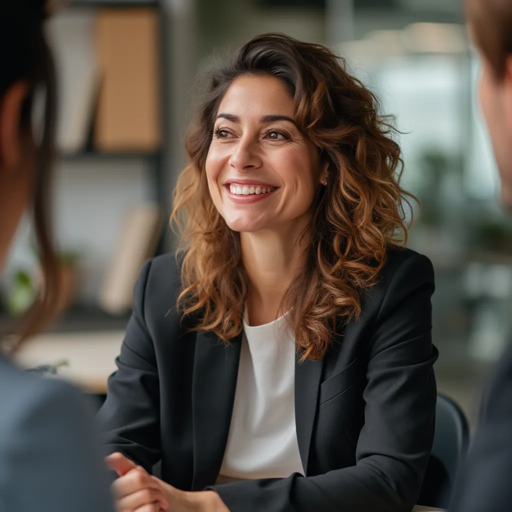 Retrato de Elena Vargas, Directora de Relación con Inversionistas